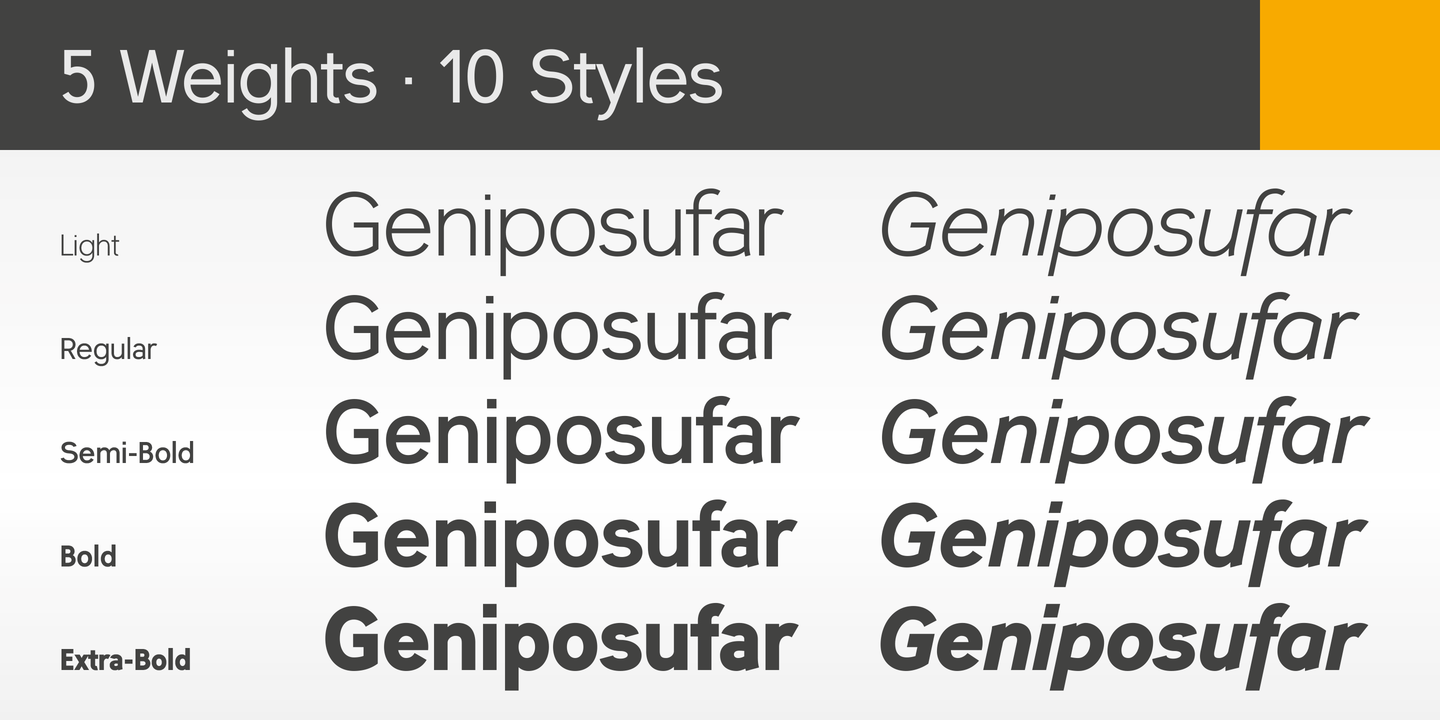 Пример шрифта Hybi11 Amigo SemiBold Italic